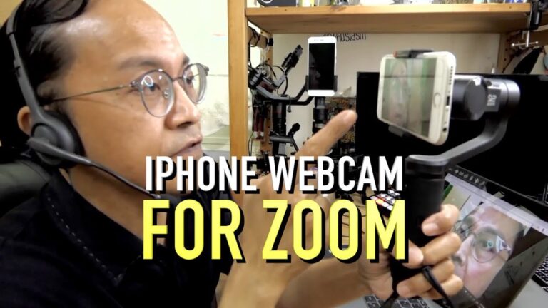 How To Use Iriun Webcam With Zoom